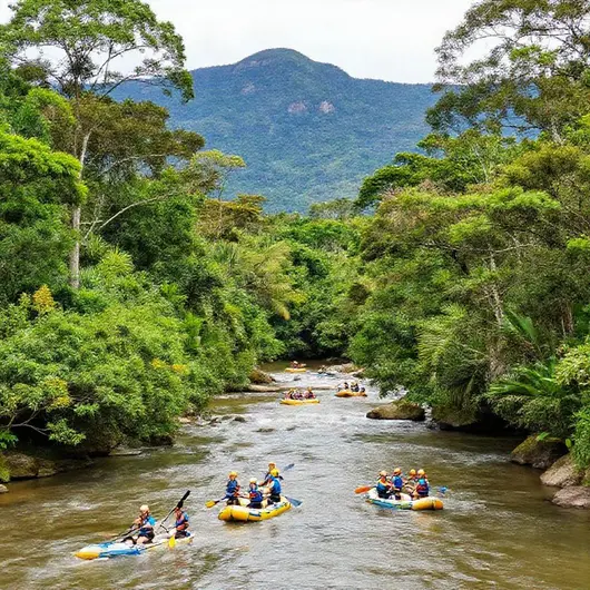 Aventuras e Emoções no Ativa Rafting Vale Europeu