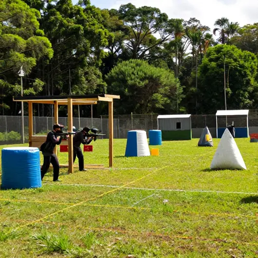 B.F Paintball Blumenau: Aventura em Campo