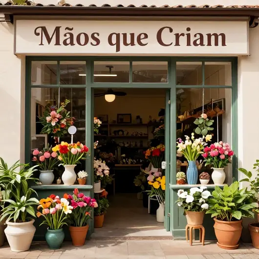 Floricultura e Artesanato Mãos que Criam